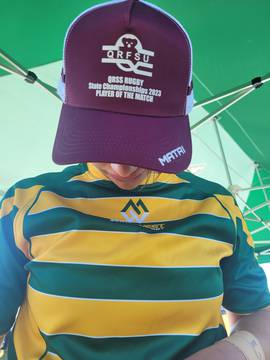 Player of the match at QSS 7s State Championships