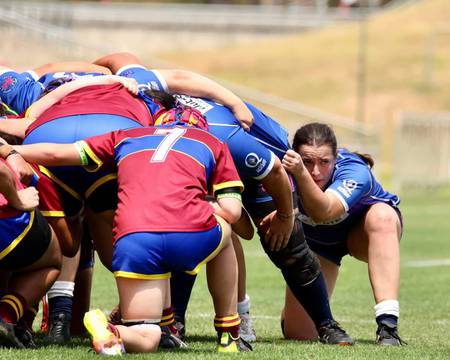 Playing at 7 for Qld Suburban Women's XV